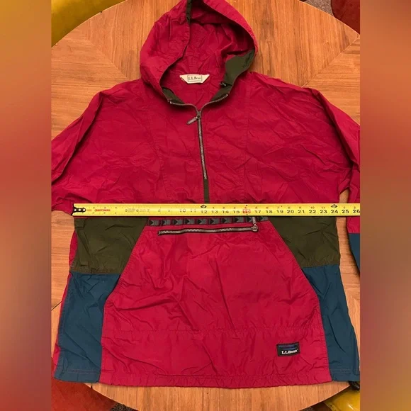 Vintage LL Bean Pullover Anorak Windbreaker USA - Picture 5 of 7
